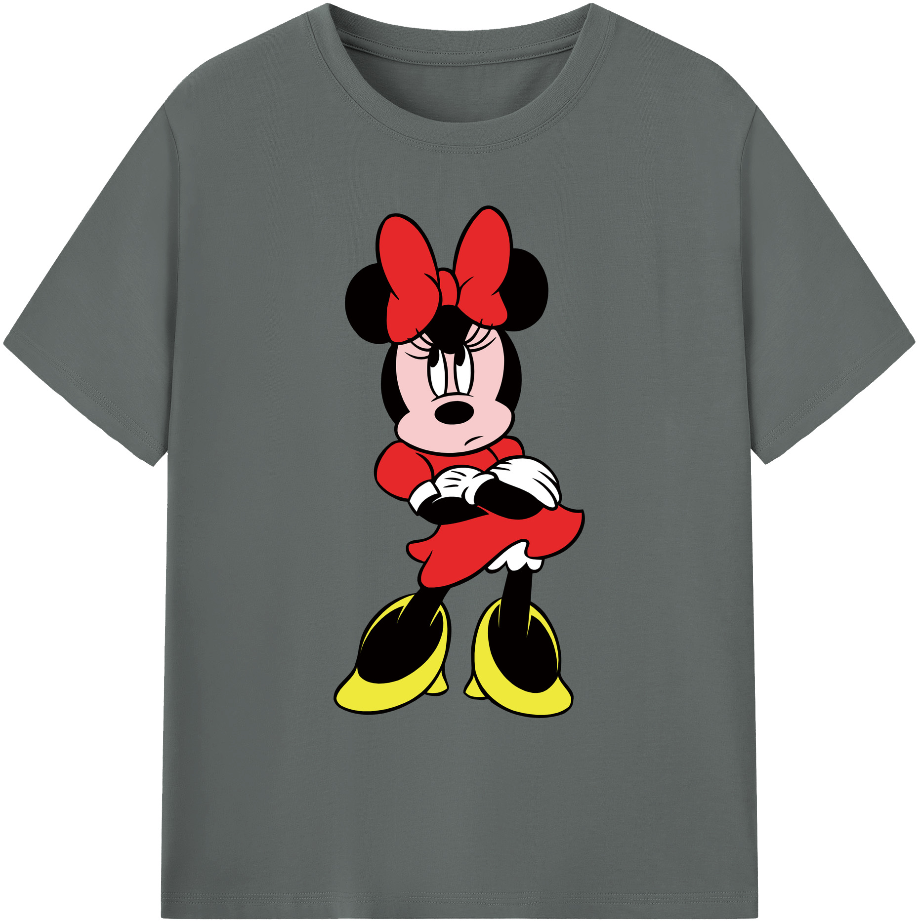 ミッキーマウス Mickey Mouse 綿100％ メンズ半袖Tシャツ｜肌触りやわらか＆通気性